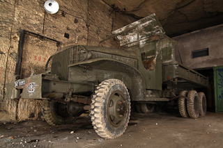 Illustration for article titled Secret Underground Bunker Is Full Of Decades-Old Weapons And Military Vehicles